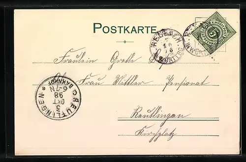 AK Bartholomä, Gasthaus zum Adler, Panorama und Felsformationen