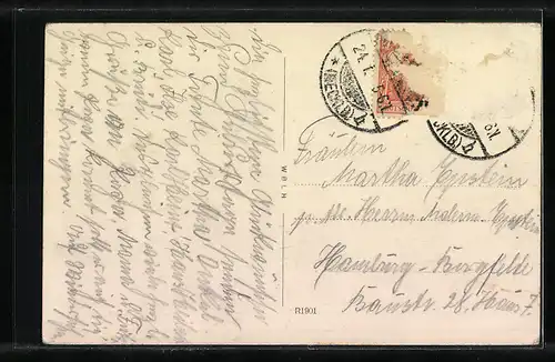 AK Neubrandenburg, Darren-Strasse und Fangelturm