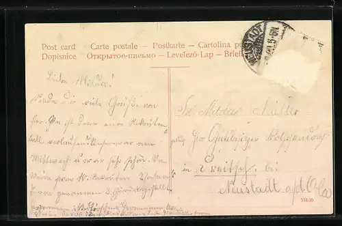 AK Weira b. Neustadt /Orla, Strassenpartie im Sonnenschein, Teilansicht mit Kirche