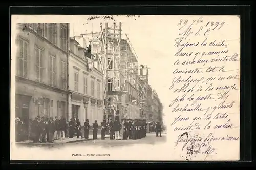 AK Paris, Fort Chabrol, Belagerung, Antisemit Jules Guerin