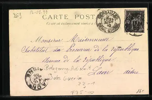 AK Paris, Fort Chabrol, Belagerung, Antisemit Jules Guerin