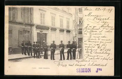 AK Paris, Fort Chabrol, Belagerung, Antisemit Jules Guerin