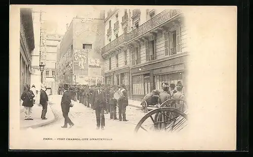 AK Paris, Fort Chabrol, Belagerung, Antisemit Jules Guerin