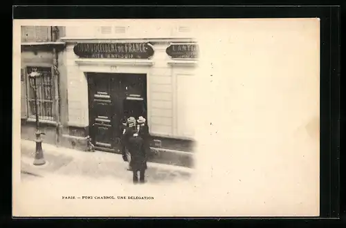 AK Paris, Fort Chabrol, Belagerung, Antisemit Jules Guerin, Grand Occident de France