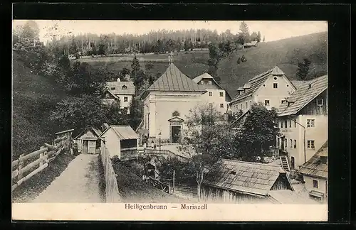 AK Heiligenbrunn-Mariazell, Ortsansicht