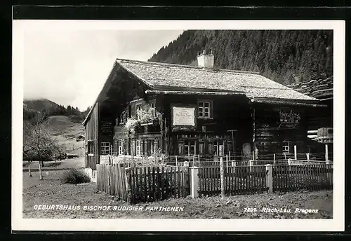 AK Parthenen, Geburtshaus Bischof Rudigier