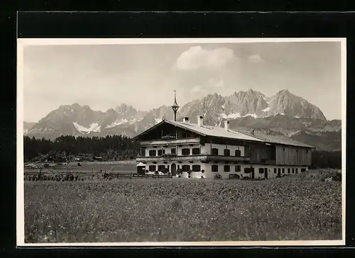 AK Oberndorf /Tirol, Gasthaus Stöcklbauer von J. B. Grander