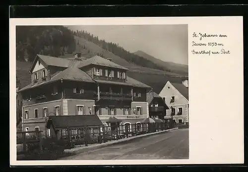 AK St. Johann am Tauern, Der Gasthof zur Post