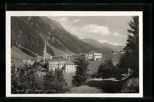 AK Ischgl /Paznauntal, Ortspartie mit Kirche