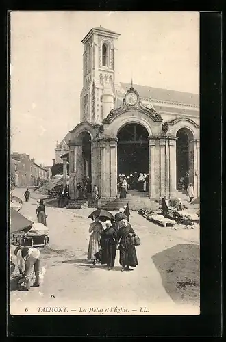 AK Talmont, Les Halles et l`Eglise