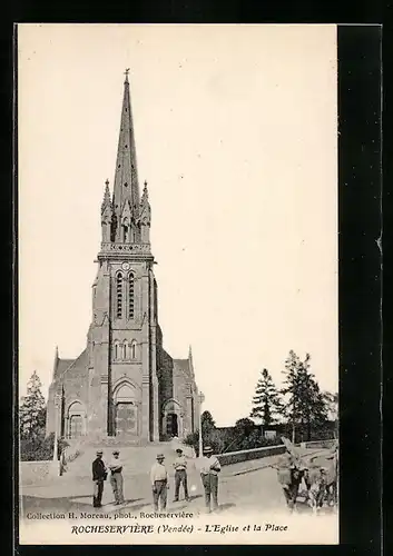 AK Rocheservière, L`Eglise et la Place