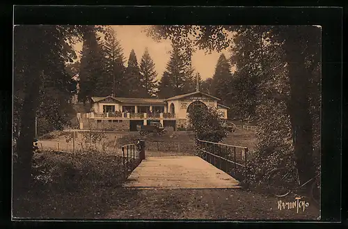 AK Vouvant-Mervent, Hostellerie de Pierre Brune