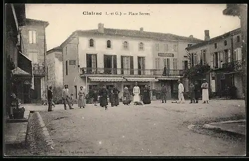 AK Clairac, Place Serres, Boucherie