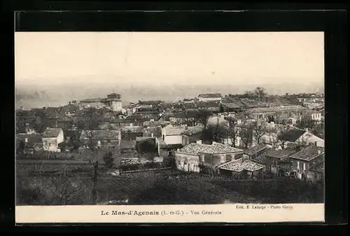 AK Le Mas-d`Agenais, Vue Generale