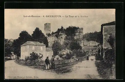 AK Gavaudun, Le Tour et le Rocher