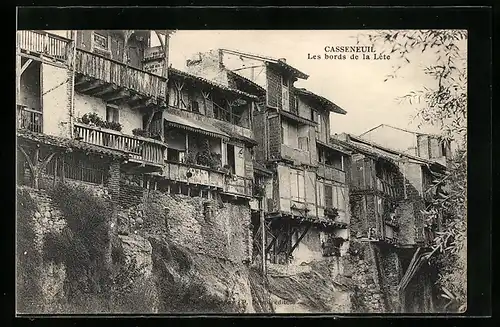 AK Casseneuil, Les bords de la Lete