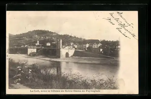AK Peyragude, le Lot, sous le côteau de Notre-Dame