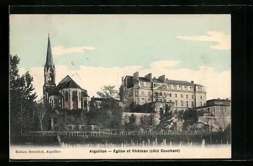 AK Aiguillon, Eglise et Château