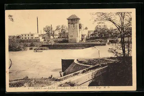 AK Buzet-sur-Baise, Usine de Crayons Franco-Belge