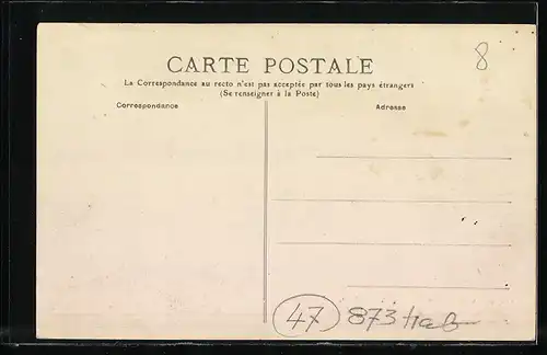 AK Sauveterre-la-Lémance, vue Générale et le Château