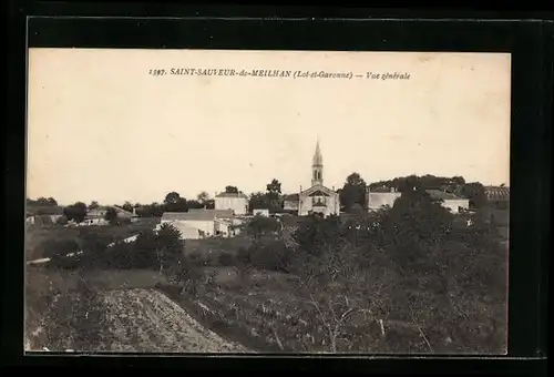 AK Saint-Sauveur-de-Meilhan, Vue générale