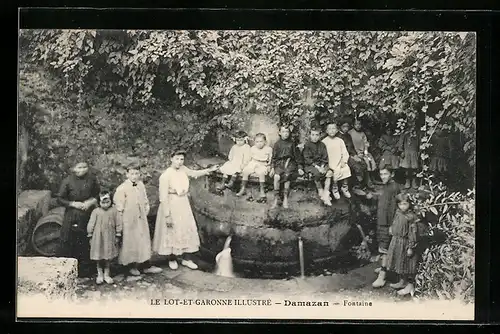 AK Damazan, Fontaine