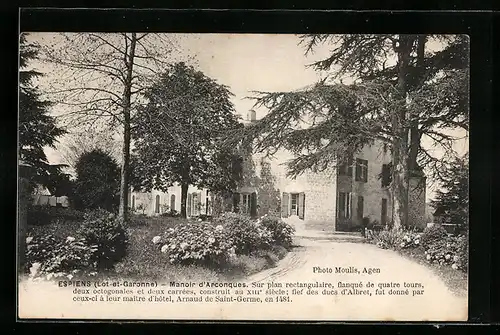 AK Espiens, Manoir d`Arconques