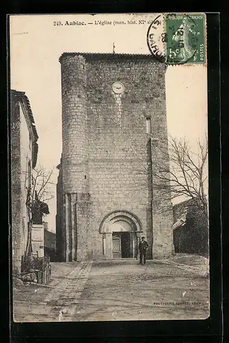 AK Aubiac, L`église