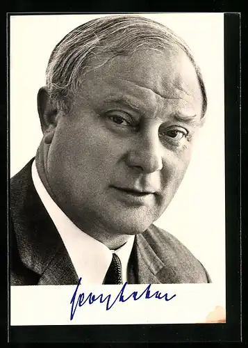 AK BRD, Georg Leber, Md B, Bundesminister der Verteidigung, Mitglied des SPD-Präsidiums