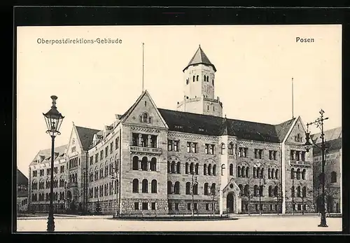 AK Posen, Oberpostdirektions-Gebäude