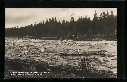 AK Oulujoki, Matkailijayhdistyksen koskivene
