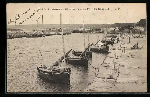 AK Becquet, Le Port, Hafen