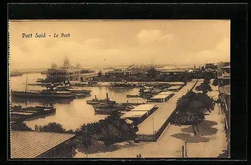 AK Port Said, Le Port, Hafen