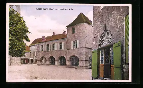 AK Gourdon, Hôtel de Ville