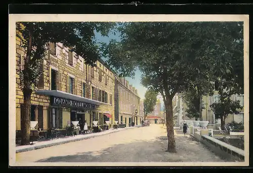 AK Figeac, Allée Victor-Hugo