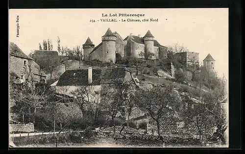 AK Vaillac, Le Château, Côté Nord