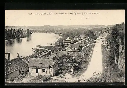 AK Souillac, Les Bords de la Dordogne et le Port du Lanzac