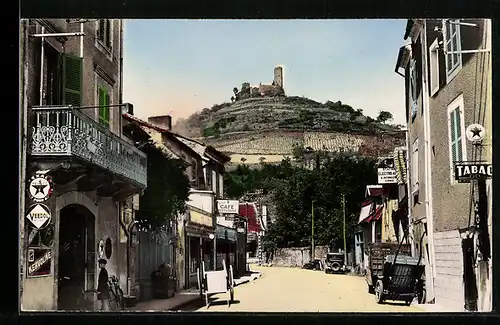 AK Saint-Cere, Boulevard Carnot et Tours de Saint-Laurent