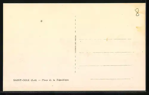 AK Saint-Céré, Place de la République