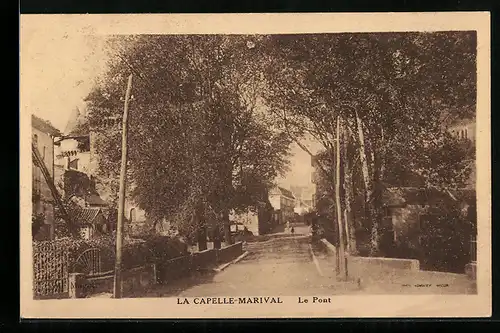 AK La Capelle-Marival, Le Pont