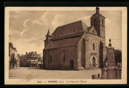 AK Vayrac, La Place de l`Église