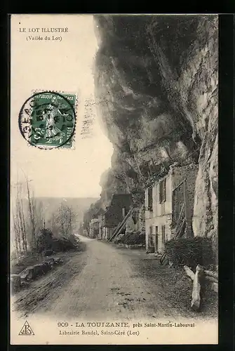 AK La Touizanie, Une rue, Strassenpartie
