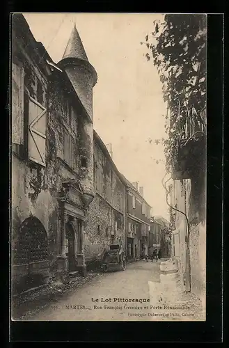 AK Martel, Rue Francois Grandau et Porte Rennaissance