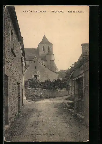 AK Floirac, Rue de la Gare