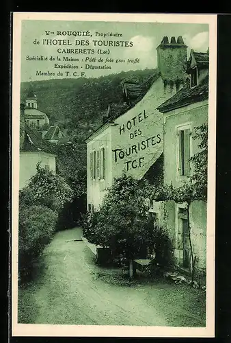 AK Cabrerets, Hotel des Touristes T.C.F.