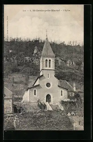 AK St-Denis-près-Martel, L`Eglise