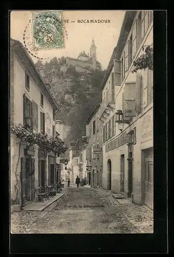 AK Rocamadour, Rue de la Couronnerie