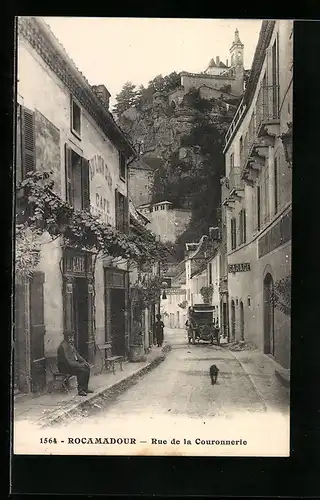AK Rocamadour, Rue de la Couronnerie