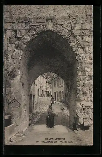 AK Rocamadour, Vieille Porte