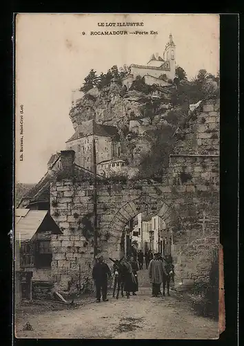 AK Rocamadour, Porte Est